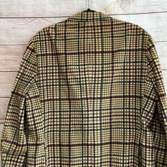 VINTAGE CRICKETEER PLAID CORDUROY BLAZER - Picture 5 of 11